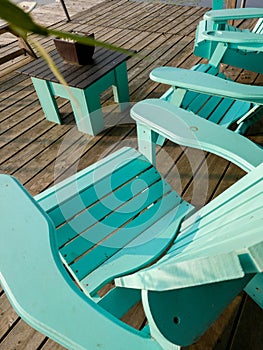Muskoka Chairs on the Dock 02