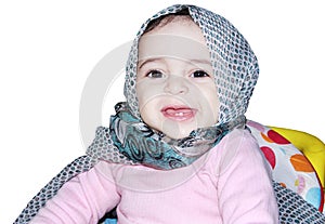 Muslim baby girl