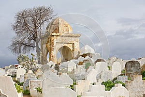 Muslim cemetery. Fes, Morocco