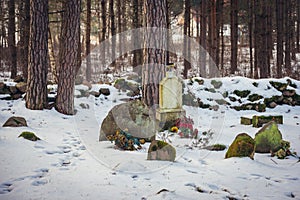 Muslim cemetery in Poland