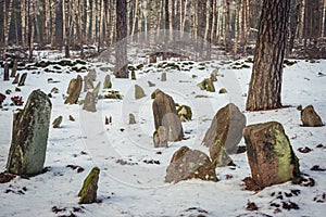 Muslim cemetery in Poland