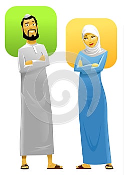 Muslim Couple 2 photo