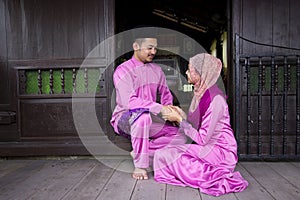 Muslim couple