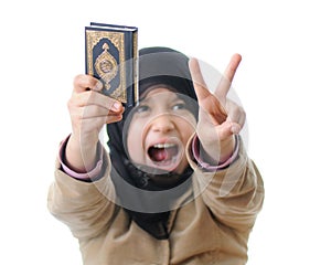 Muslim girl - intifada girl