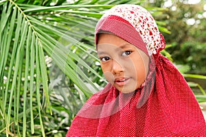 Muslim Girl Outdoor