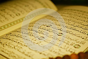 Muslim Holy koran photo