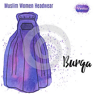 Muslim, Islamic female headgear