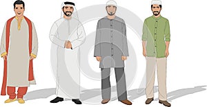 Muslim men photo