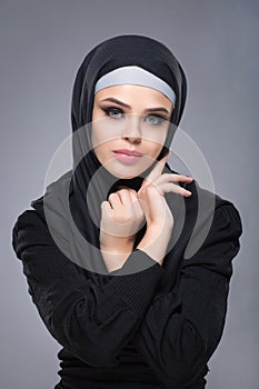 Muslim woman in hijab