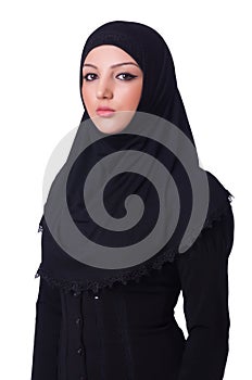 Muslim young woman wearing hijab