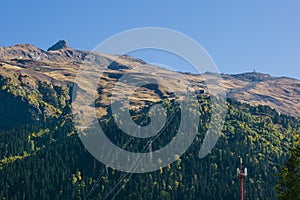 Mussa-Achitara mountain slope
