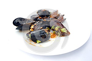 Mussel ready to eat