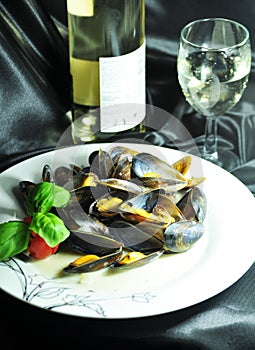 Mussels dish