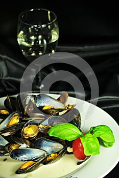 Mussels dish