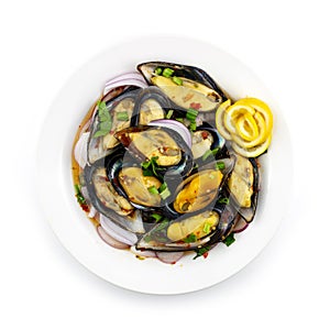 Mussels Spicy Salad