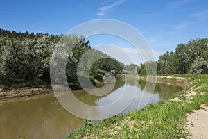 Musselshell River, Roundup, MT