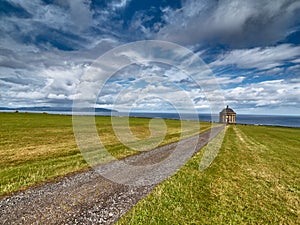 Mussenden Temple near Castlerock, Northern Ireland