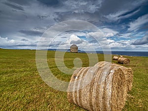 Mussenden Temple near Castlerock, Northern Ireland