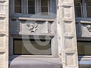 The Mussolini Architecture in the industrial city of Turin in Northern Italy