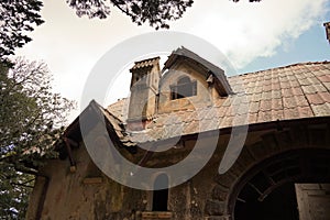 Mussolini`s House at Rhodes ,Greece, summer residence of General Cesare Maria De Vecchi