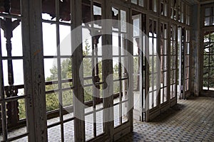 Mussolini`s House at Rhodes ,Greece, summer residence of General Cesare Maria De Vecchi photo