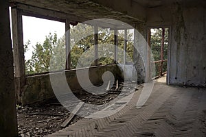 Mussolini`s House at Rhodes ,Greece, summer residence of General Cesare Maria De Vecchi photo