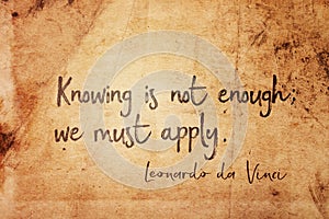 We must apply Leonardo photo