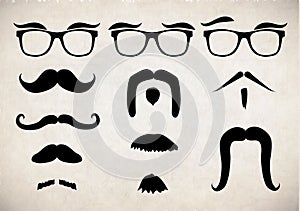 Mustache set