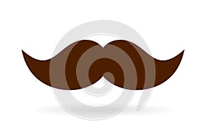 Mustache vector icon