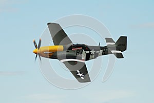 Mustang fighter plane