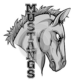 Mustangs Mascot photo