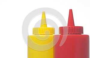 Mustard and Ketchup Bottles