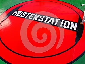 Muster Station photo