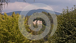 Muszyna Castle and Park in Poland