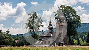 Muszyna Castle and Park in Poland