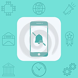 Mute vector icon sign symbol