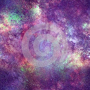 Muted Galaxy Universe Space Print