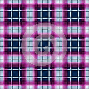 Muted tartan plaid for textile