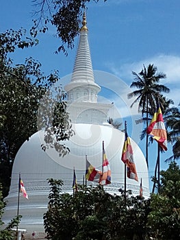 Muthiyangana pagoda in sri lanka