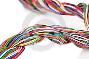 Muti-color electronic wire