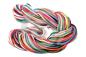 Muti-color electronic wire