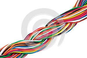 Muti-color electronic wire