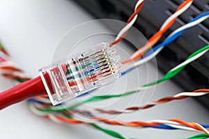 Muti-color electronic wire