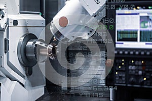 Mutitasking CNC lathe machine