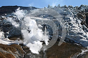 Mutnovsky volcano crater