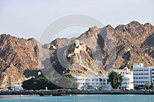 Mutrah Fort, Muscat, Oman photo