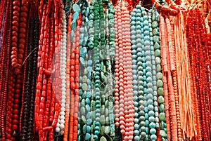 Colors in Mutrah Souq market photo