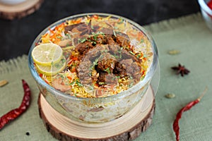 Mutton biryani Chicken biryani Spicy Indian Malabar biryani Hyderabadi biryani