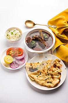 Mutton Masala Or Masala Gosht or indian lamb rogan josh