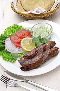 Mutton seekh kabab